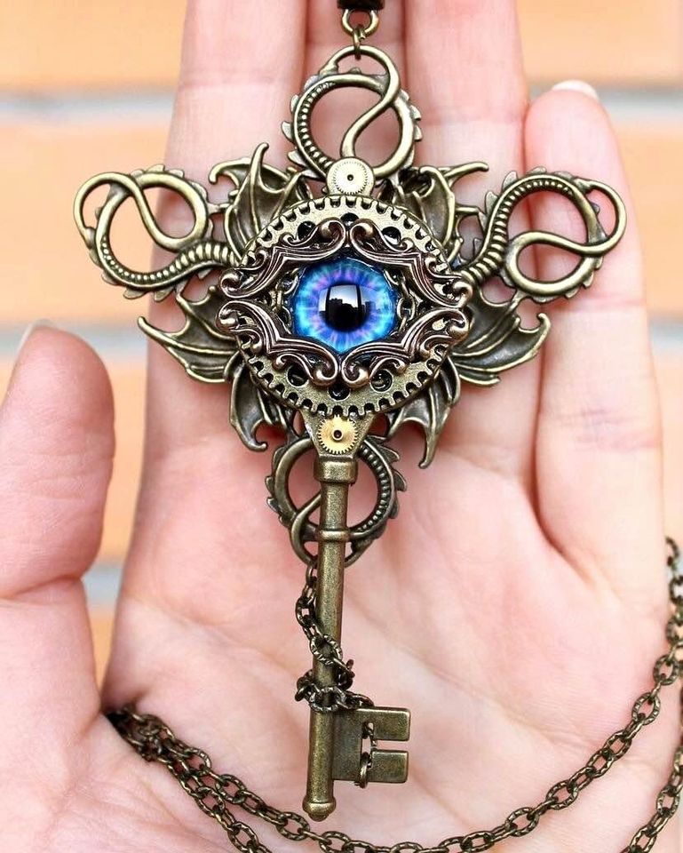 steampunk necklace